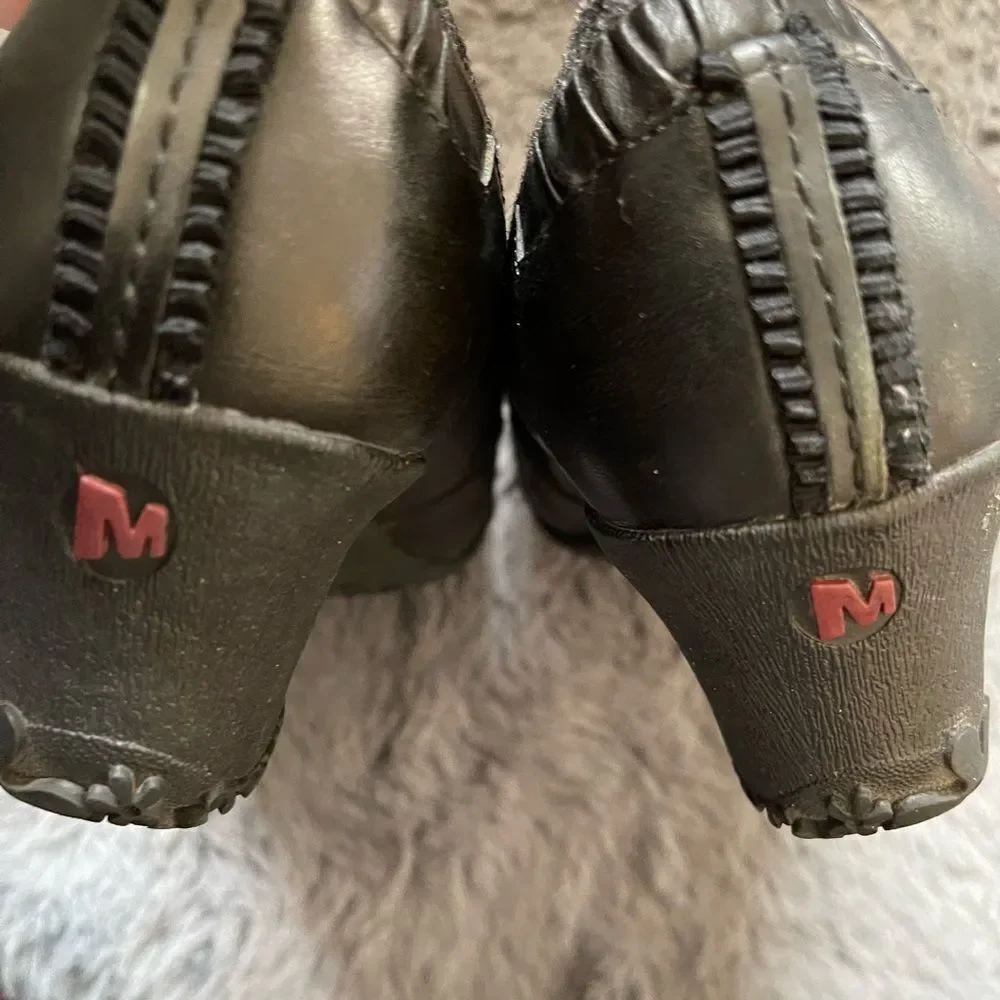 Merrell womens‎ wool and leather wedges